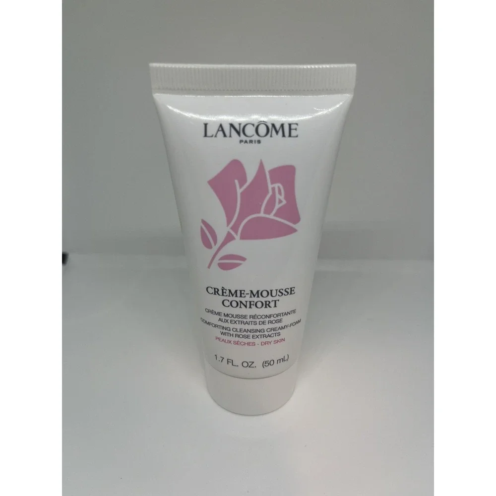 Lancome Creme Mousse Confort Comforting Cleanser & Crème Radiance 1.7FLOz 50mL e